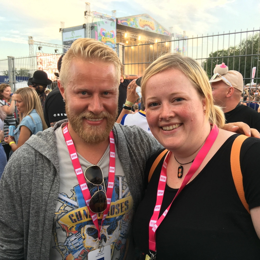 Punakynäpaholainen festareilla