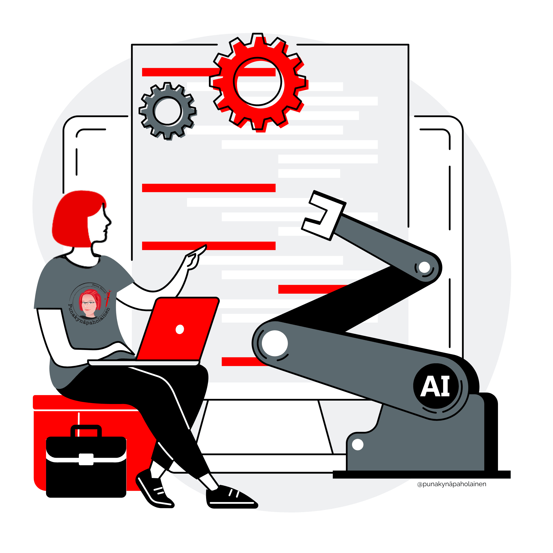 Henna Eklund, Punakynäpaholainen, on tehokas apu kaikenlaisissa viestintätarpeissa. Yrityksesi tulee näkymään, kuulumaan sekä yhteishenki tehdä sisältöjä tehostuu.